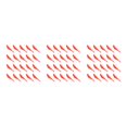 thumbnail image 3 of Yuarrent Señuelo de superficie de cebo falso, bola de acero integrada, herramientas de pesca biónicas, gran capacidad de carga, patrón de escamas de Type1 NO1 Yuarrent CBP349922, 3 of 6
