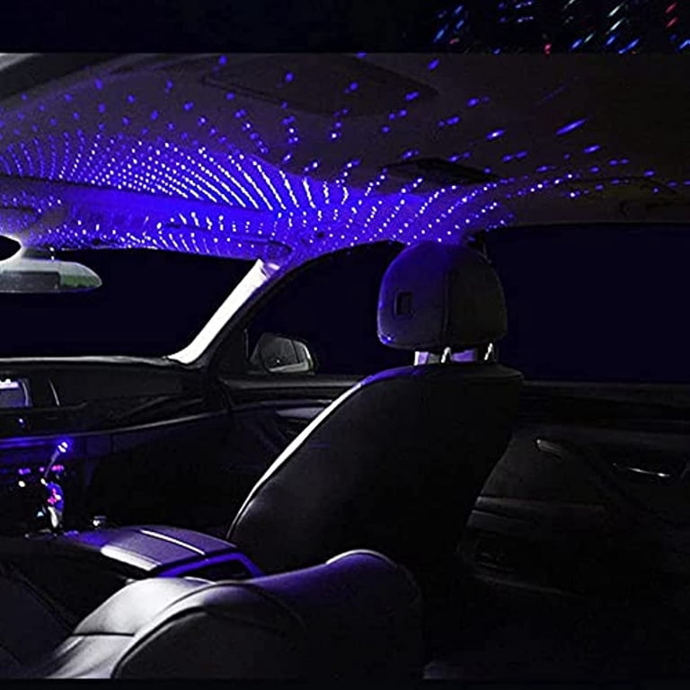 HULIN Auto Roof Star Light, Car USB Star Decoration Atmosphere Light ...