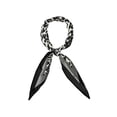 thumbnail image 1 of INSPIRE CHIC Bufanda de Cuello con Estampado de Leopardo y Forma de Rombo Gris, 1 of 6