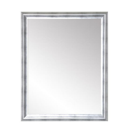 Brandt Works Bm085l Modern Brushed Silver Accent Mirror