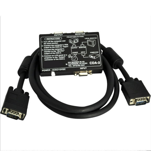 FSR CDA-2 Computer Video Distribution Amplifier, QXGA supported