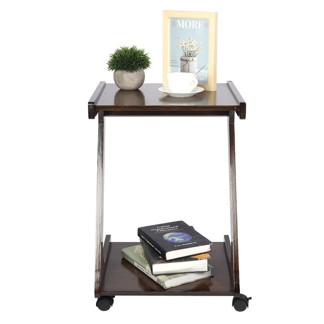 Table d'Appoint, Style Élégant Table d'Appoint pour Canapé Meubles de Maison Caractéristiques de Pointe