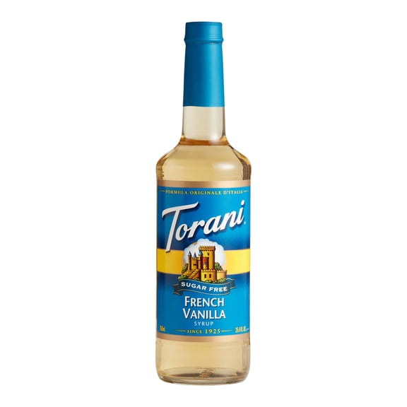 Torani Sugar Free French Vanilla Syrup 750ml Pack of 3