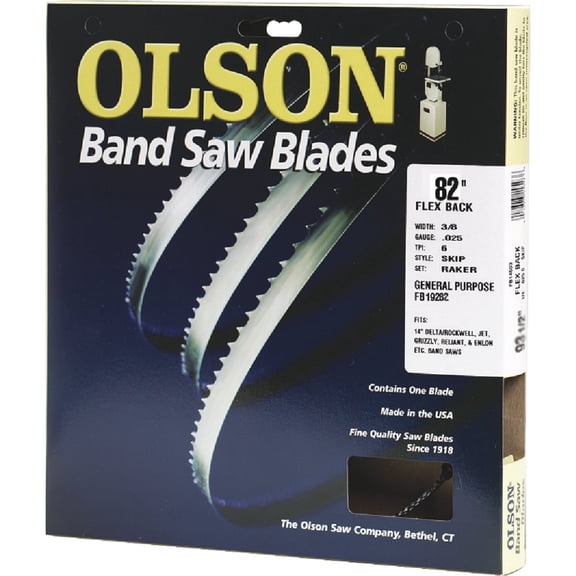 Olson Flex Back Band Saw Blade