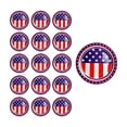 thumbnail image 2 of Patriotic Party Tableware Set | USA Independence Day Paper Plates Cups and Napkins | 7 Inch and 9 Inch Disposable Dinnerware for 4th of July BBQ Cookout and Theme Party, 2 of 6