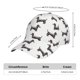 thumbnail image 2 of Fotbe Dachshund Dog Puppy Gorro Clásico de Béisbol, Gorra Ajustable con Broche Snapback, Gorro de Exterior de Algodón Suave, 2 of 6