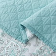 thumbnail image 6 of Kasentex Printed Cotton Bedspreads, Twin, White, 3-Pieces, 6 of 8