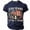 Navy, variant on Men’s 250 Years of America 1776-2026 Patriotic T-Shirt, Short Sleeve Liberty Bell Flag Graphic Classic Celebration Top Tee