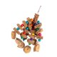 thumbnail image 3 of Juguete para masticar loros Bling Bling Bloques de mordedura de Madera seguros y coloridos, 3 of 12