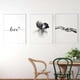 thumbnail image 4 of Paquete de 3 pinturas sin marco Colgando de pared Pósters Inpandido impermeable Dibujo de moda Imagen de decoración de moda AweSitey HA010675-00, 4 of 6