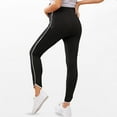 thumbnail image 6 of FNFYFH Women's Maternity Leggings Color Block Over The Belly Pregnancy Yoga Pants Stretchy Running Gym Tights, 6 of 6