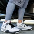 thumbnail image 7 of Loop King Laces Off White Shoe Laces with Metal Aglet Tips for Men Women Kids, 1 Pair, 7 of 7