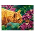 thumbnail image 1 of DIY gato y mariposa de cristal diamante pintura de de imitación manualidades cruzadas de puntada decoración del hogar Soledad Pintura Diamante Gato, 1 of 9