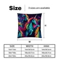 thumbnail image 5 of Robot Unicorn Attack Luxurious Velvet Pillow of 2,for Bed Pillow Covers and Throw Pillows - Available in 16x16, 18x18, and 20x20 Inches with Unique Patterns for Various Occasions, 5 of 6