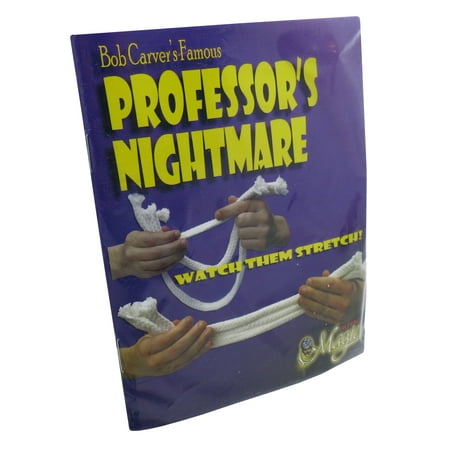 Professors' Nightmare Pro From Royal Magic - Now You Can Perform One of the Most Popular Rope Tricks of All (Best Magic Tricks Of All Time)