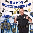 thumbnail image 2 of Police Retirement Party Decorations, Navy Blue Black Police Retirement Party Balloons Decor Happy Retirement Banner Cake Topper Balloons for Officially Retired Police Officer Celebration, 2 of 6