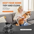 thumbnail image 5 of 2.5L Cup Professional Pet Grooming Vacuum Kit, 3 Suction Modes and 5 Groomer Tools with Cordless Low Noise Dog Clippers for Cats, Other Animals Hair Trimmer, 5 of 10