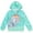 Blue, variant on My Little Pony Rainbow Dash Little Girls French Terry Pullover Crossover Hoodie Little Kid to Big Kid