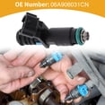 thumbnail image 2 of Inyector de combustible Unique Bargains 1 Pc No.06A906031CN para motor de VW Jetta 2010, coincidencia de flujo de combustible, 2 of 7