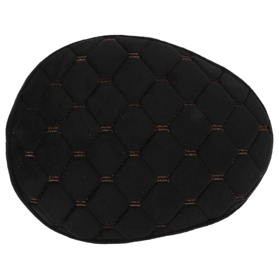 BESTYASH Black Plush Motorcycle Seat Cover Thickened Cushion Universal Fit for Scooter Comfort and Ride