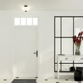 thumbnail image 4 of Globe Electric Vienna 2-Light Dark Bronze Indoor Semi-Flush Mount with Frosted Glass Shade, 4 of 6
