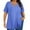 Dark Blue, variant on Womens Oversized Summer T Shirts Plus Size Stripe Cute Casual Tops Short Sleeves Fashion Clothes Blue XL