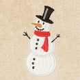 thumbnail image 6 of Linum Home Textiles Snowman Embroidered Turkish Cotton Hand Towels - Set of 2, 6 of 7