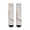 White Marble Pattern, variant on Blue Marble Pattern Men's Mid-calf Crew Socks, Running Sports Socks with Reinforced Heel & Toe, Soft Stretchy Gifts Ideas for Holiday Birthday Gifts