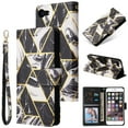 thumbnail image 1 of Compatible with iPhone 8/ 7 Premium Vintage PU Leather Magnetic Closure Case with Strap Flip Cover, 1 of 5