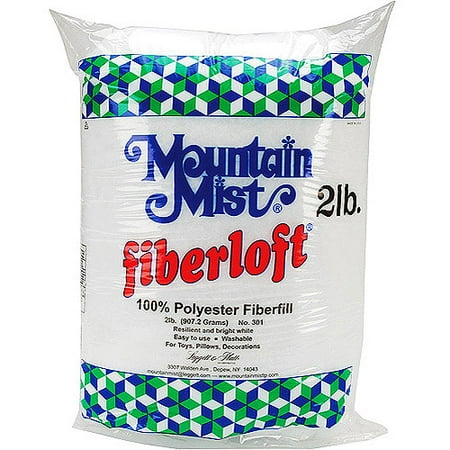 - Mountain Mist Fiberloft Polyester Fiberfill - 2 lbs.