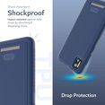 thumbnail image 3 of TUDIA LINNGrip Cloud Mobile Stratus C7 Phone Case Shockproof Slim Cover - Indigo Blue, 3 of 7