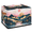 Multicolor 2, variant on CURLYOOT Abstract Moon Boho Plant Storage Bin With Zipper Lid, Foldable Clothes Organizer Lidded Storage Baskets, Rectangular Box Closet Shelf Container Organizer for Home Dorm