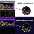 thumbnail image 3 of Blacklight Octopus Sea Monster HD 3D Black Light Aquarium Background UV Reactive Background Terrarium Background with 10 EVA Double-Sided Tape, 48X24IN, 3 of 5