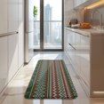 thumbnail image 4 of Red and Green Christmas Reindeer Pattern Kitchen Rug Mat,Kitchen Runner Rugs Non Skid Washable,Decorative Kitchen Floor Mats for Kitchen,Sink,Laundry,17"x47.2", 4 of 7