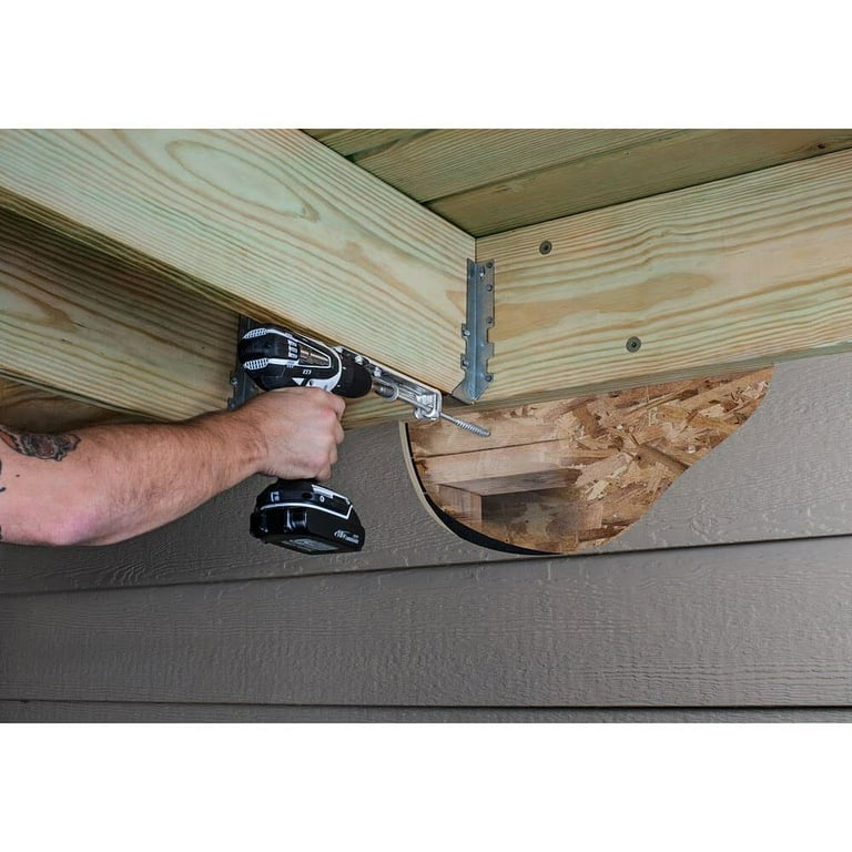 Simpson Strong-Tie Galvanized Steel Deck Tension Tie Kit Simpson Strong-Tie Galvanized Steel Deck Tension Tie Kit