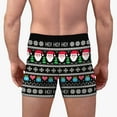 thumbnail image 3 of Men's Christmas Xmas Boxers Shorts Funny Santa Claus Underwear Boxer Briefs, 3 of 6