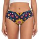 thumbnail image 1 of Balery Cinco De Mayo Floral Ropa Interior de Algodón para Mujer con Dibujo – Braguitas Cómodas y Elásticas, Estilo Clásico-XX-Large, 1 of 6