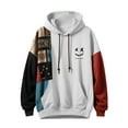 thumbnail image 3 of WILLBEST Sudaderas Navideñas para Hombre, Moda Informal, con Estampado Parcial, Sudadera con Capucha, Manga Larga, con Cordón y Capucha Mediana​​, 3 of 3