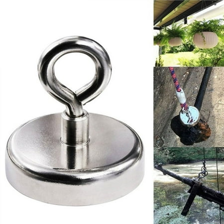 

42mm Fishing Magnet Strong Magnetic Suction Double Side Hanging Hooks