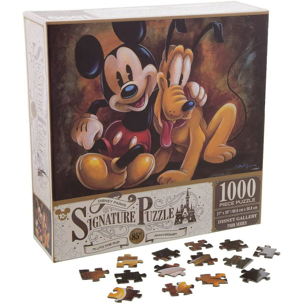 Disney Parks Mickey & Pluto 85th Anniversary Signature