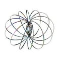 thumbnail image 5 of Stainless Steel Flow Ring Toy for Stress Relief and Kinetic Science Education, 5 of 5