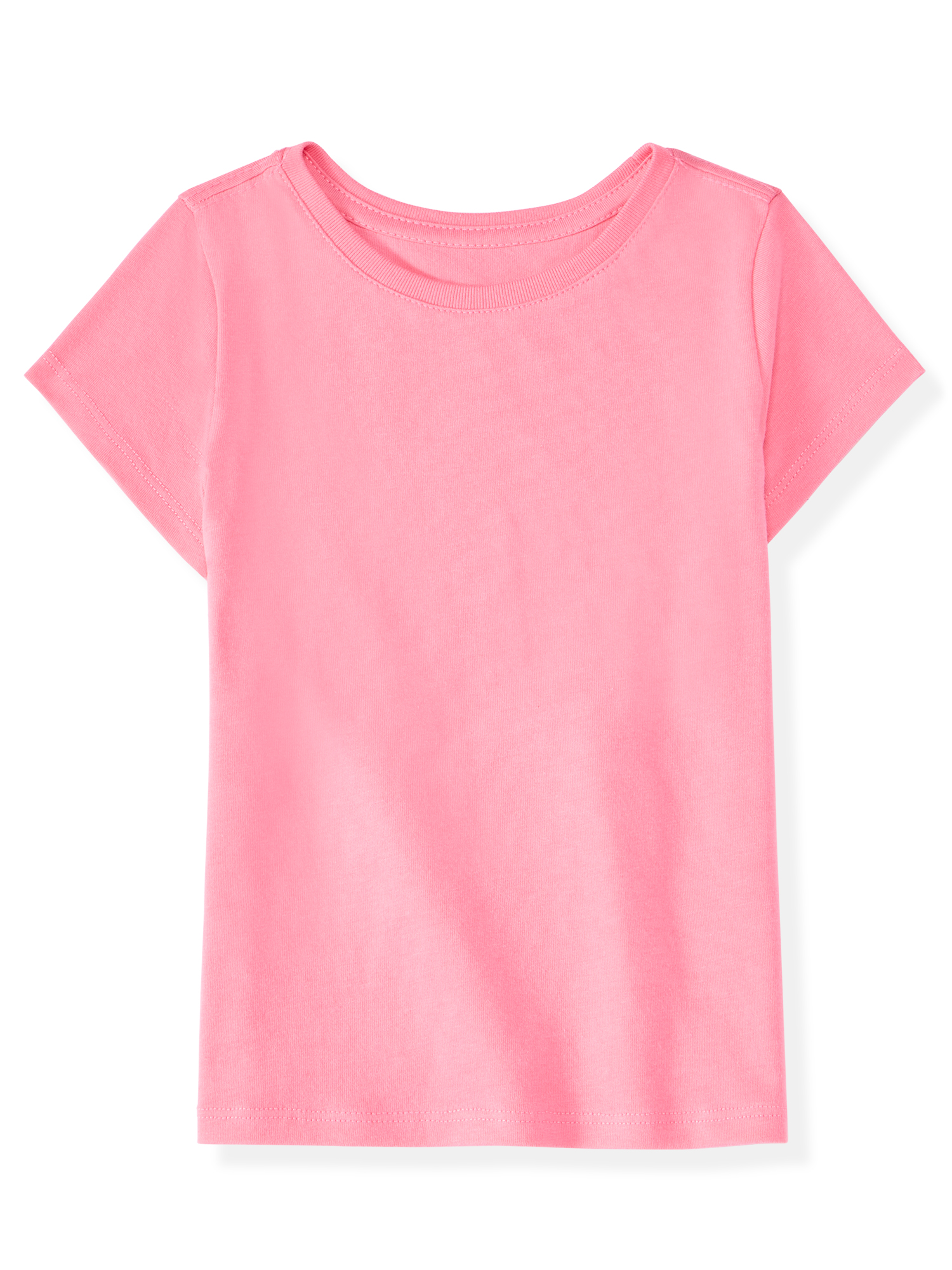 Garanimals Newborn, Baby & Toddler Girl Cotton Short-Sleeve Graphic T-Shirts, 3-Pack, Sizes 0-6T