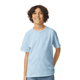 thumbnail image 2 of Gildan Youth Ultra Cotton T-Shirt, Youth Crewneck T-Shirt, Cotton Kids Short Sleeve Tee, Light Blue, M, 2 of 5