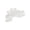 White, variant on Time and Tru Women's Scalloped Hair Claw Clip, Red