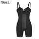 thumbnail image 2 of Ropa interior moldeadora de cuerpo para mujer, faja de compresión postoperatoria, con entrepierna abierta (negro), 2 of 5