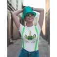 thumbnail image 2 of Unicorn Clover T-Shirt Women -GoatDeals Designs, Female Small, 2 of 4