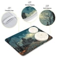 thumbnail image 4 of Dish Drying Mat Microfiber Kitchen Pad Large Counter Absorbent Dish Mats Drainer Rack 16"x18" Ancient Mansion, 4 of 7