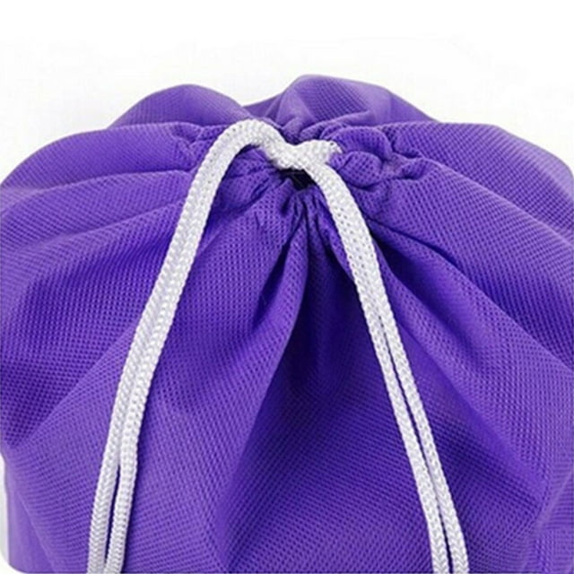 Yuarrent Bolsa de zapatos de 30x40CM, bolsa de almacenamiento de viaje con cordón, polvo, no tejido, portátil Almacenamiento y organización del hogar