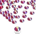 thumbnail image 2 of Uxcell 2880 Pcs Hotfix Rhinestones Flatback Crystal Glass Gems for DIY Decoration (SS10 2.9mm,Clear Rose Red Color), 2 of 5