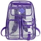 thumbnail image 2 of Mochila Transparente para Mujer Con Correa Ajustable PVC Exteriores () Rosa, 2 of 7